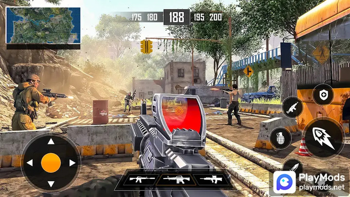 FPS Commando Shooting Games<span>(Unlimited Resources)</span> screenshot image 3_Popularmodapk.com