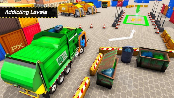 Garbage Truck Parking Games screenshot image 7_Popularmodapk.com