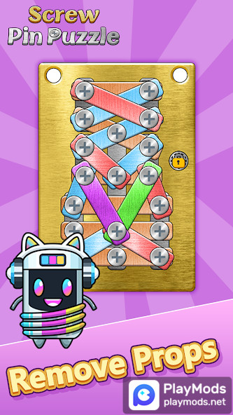 Screw Pin Puzzle！<span>(No Ads)</span> screenshot image 2_Popularmodapk.com