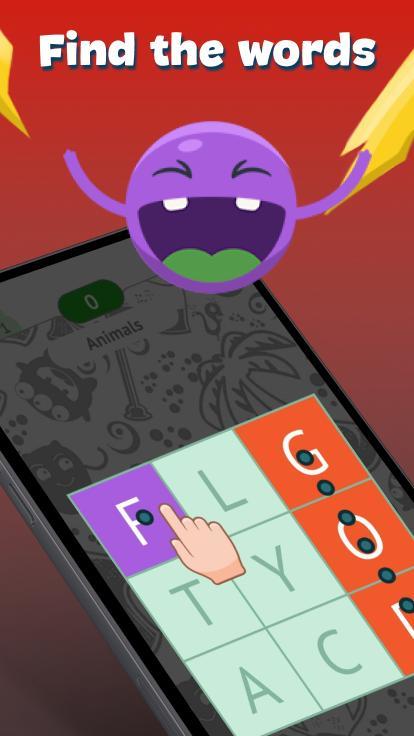 Fill The Words: Themes search screenshot image 1_Popularmodapk.com