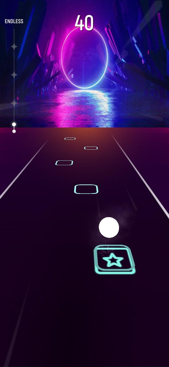 EXO : Neon Kpop Tiles Hop ball screenshot image 4_Popularmodapk.com