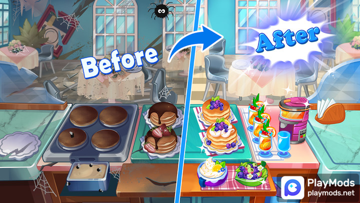 Rush Cooking: Craze Restaurant<span>(Unlimited Diamonds)</span> screenshot image 2_Popularmodapk.com