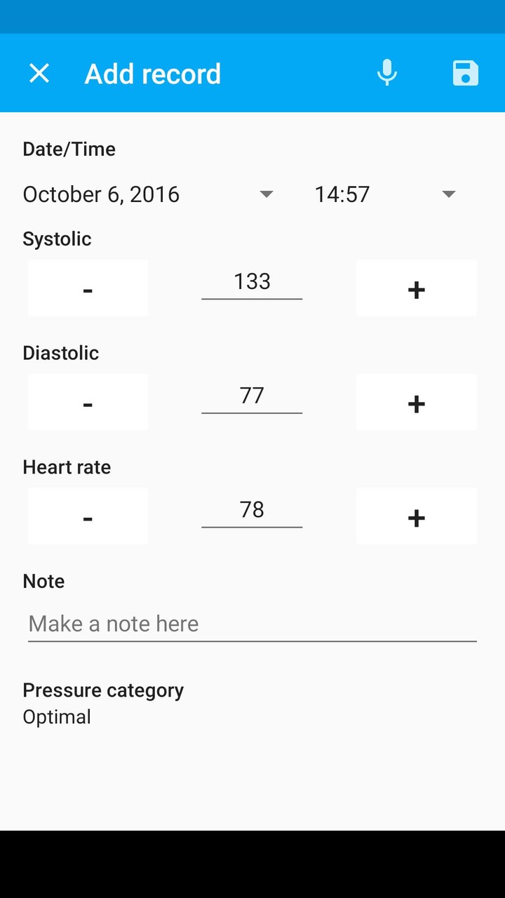 Blood Pressure Diary screenshot image 1_Popularmodapk.com