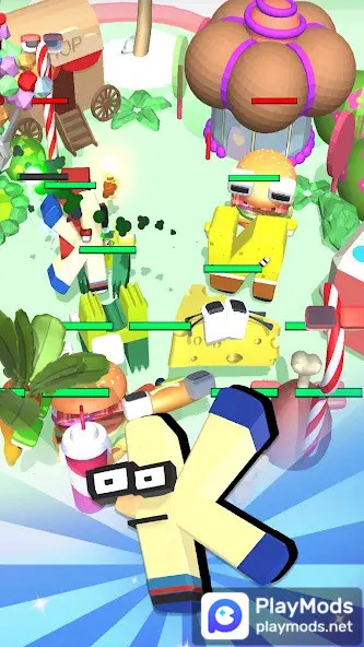 Alphabet Food Battle Playtime<span>(no ads)</span> screenshot image 5_Popularmodapk.com