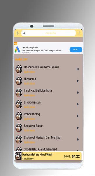 Sholawat Santri Njoso Akustik screenshot image 4_Popularmodapk.com