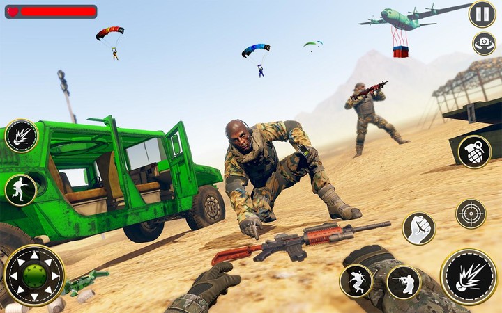 FPS Commando Shooting Games screenshot image 3_Popularmodapk.com