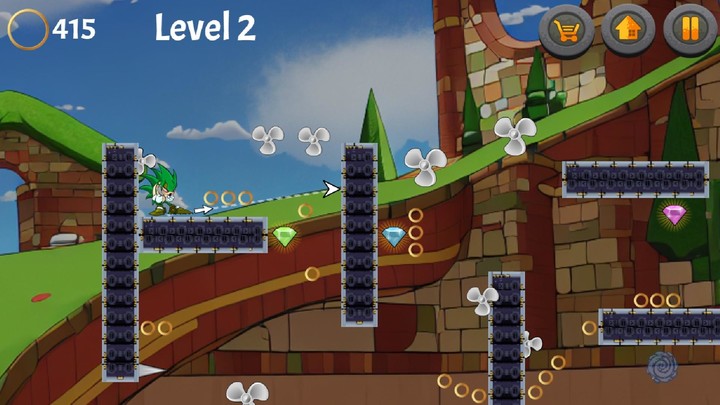 Super The Hedgehog 3 screenshot image 1_Popularmodapk.com