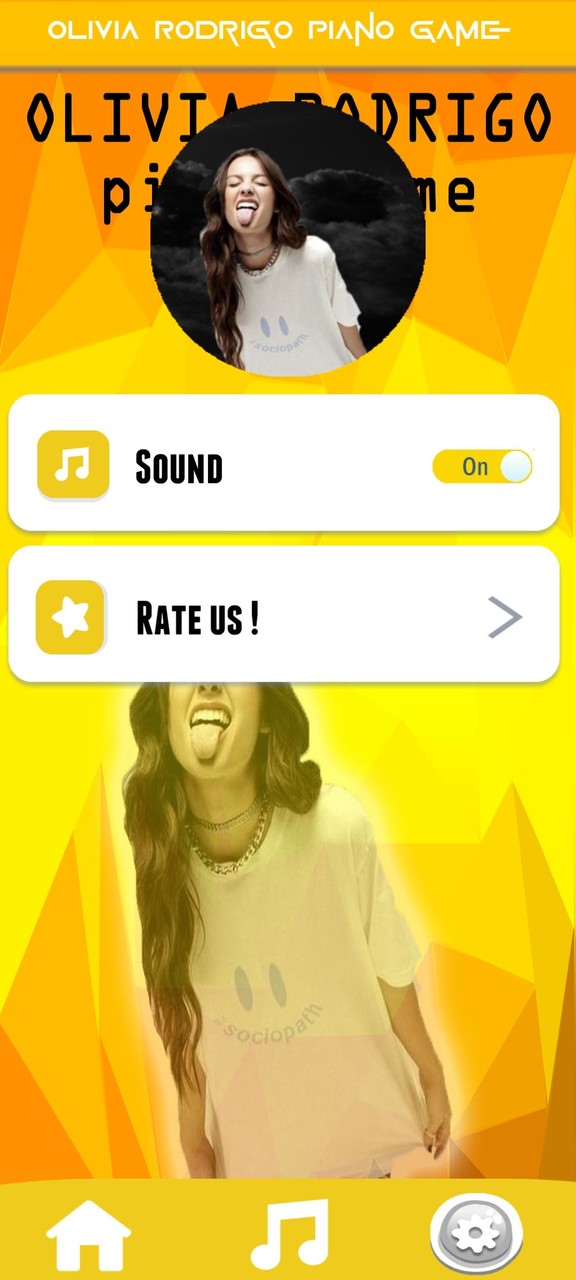 Olivia Rodrigo Piano Tiles screenshot image 6_Popularmodapk.com