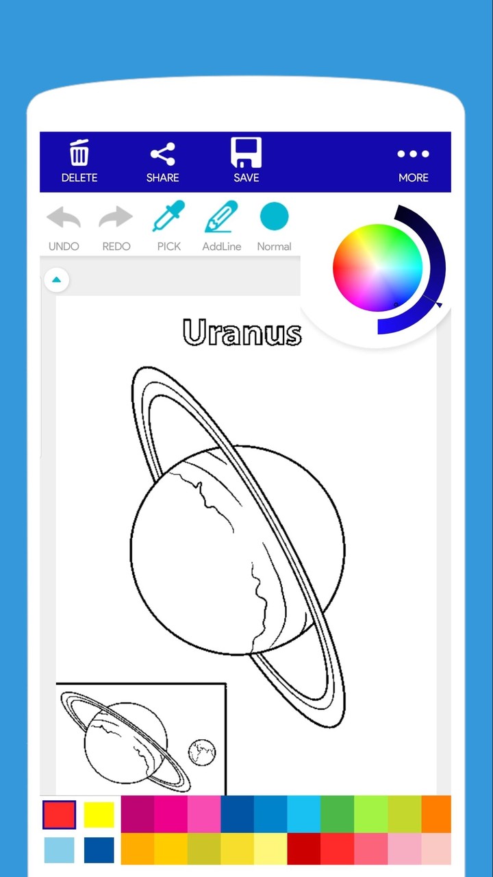 Planet & Space Coloring Book screenshot image 5_Popularmodapk.com