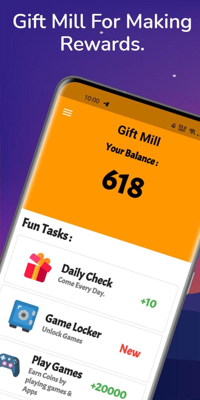 Gift Mill : UC & Diamonds screenshot image 1_Popularmodapk.com