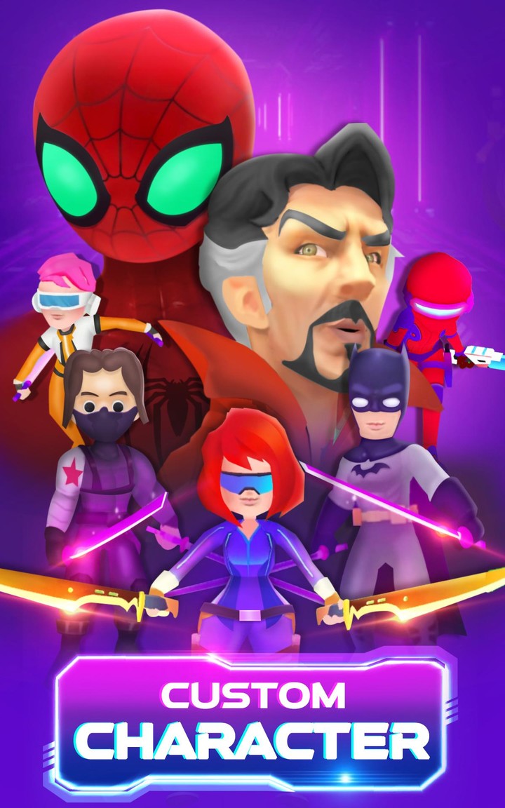 Beat Blader 3D: Dash and Slash screenshot image 3_Popularmodapk.com