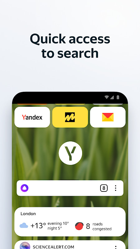 Yandex Browser with Protect screenshot image 4_Popularmodapk.com