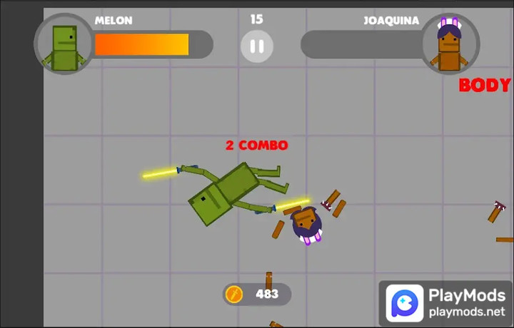 Ragdoll Melon Fight<span>(Unlimited Money)</span> screenshot image 4_Popularmodapk.com