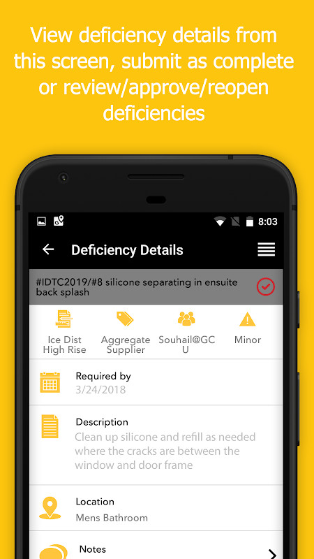 WalkThru Construction Deficiency App - Punchlist screenshot image 13_Popularmodapk.com
