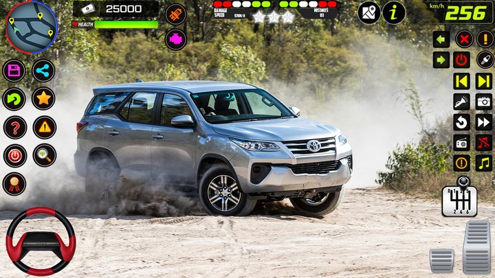 Fortuner Offroad Car Drive 3D screenshot image 4_Popularmodapk.com