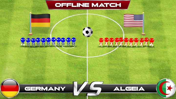 Stickman Soccer Football Game screenshot image 1_Popularmodapk.com
