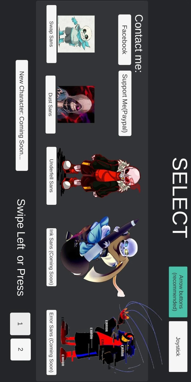 Undertale Sans AUs battle simulato(No ads) screenshot image 13_Popularmodapk.com