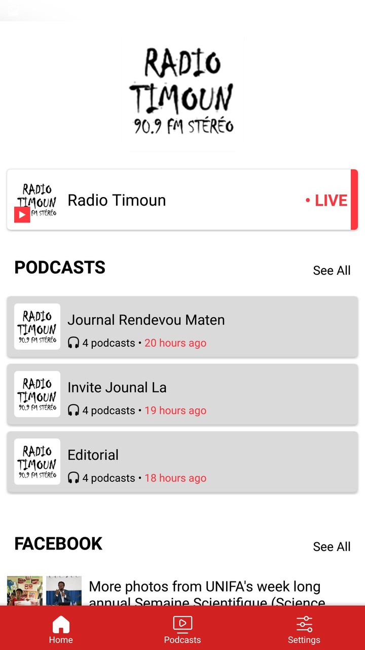 Radio Timoun screenshot image 2_Popularmodapk.com