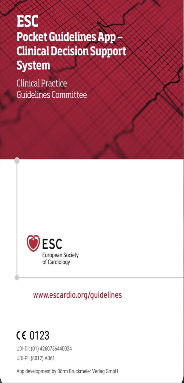 ESC Pocket Guidelines screenshot image 1_Popularmodapk.com