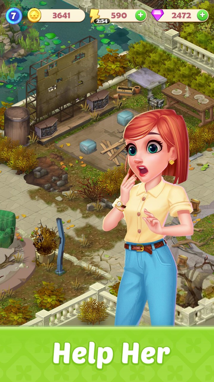 Happy Merge House:Save The Dog screenshot image 5_Popularmodapk.com