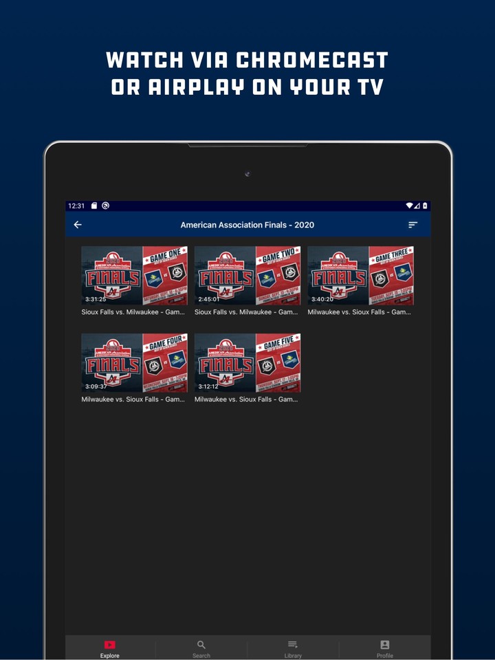 American Association TV screenshot image 10_Popularmodapk.com