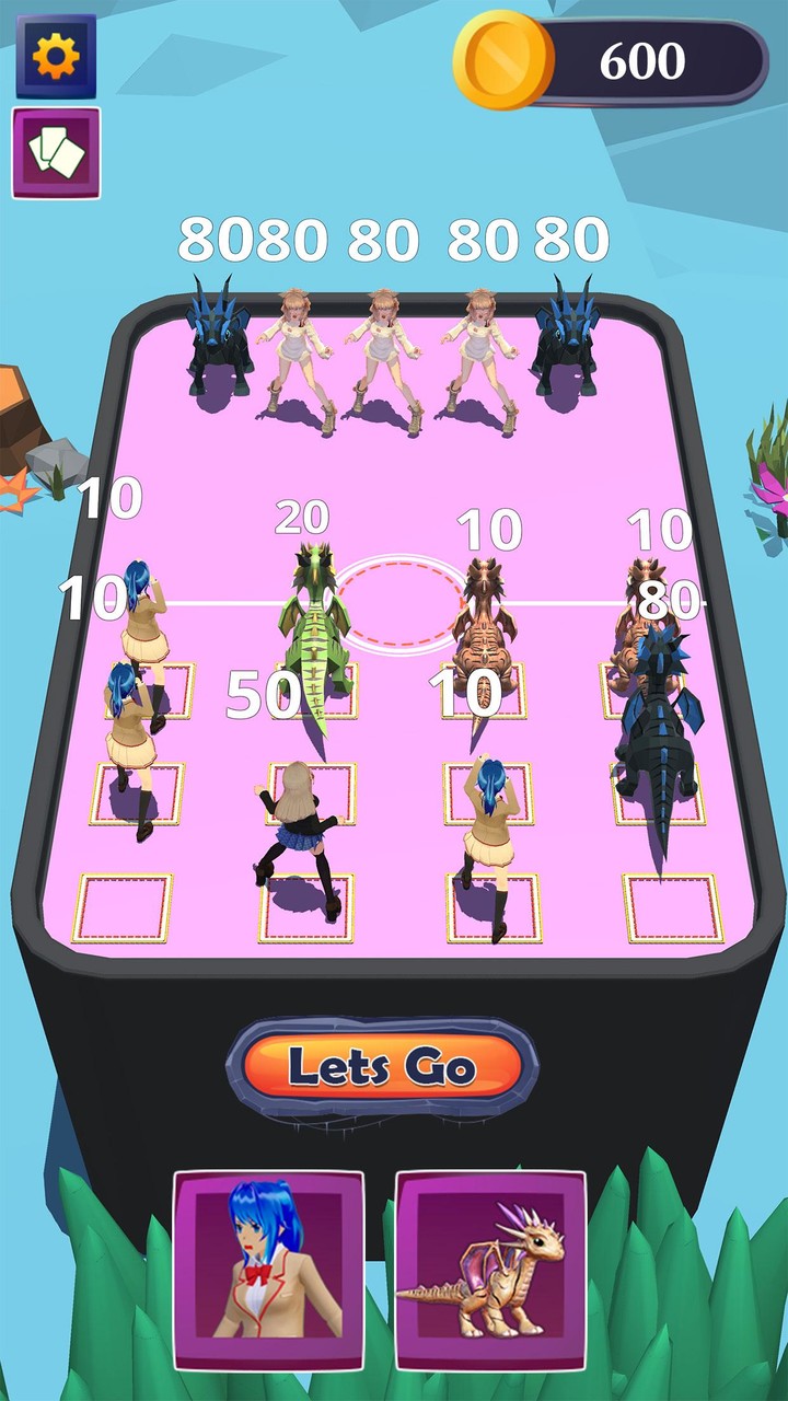 Dragon Merge Anime Battle 3D screenshot image 1_Popularmodapk.com