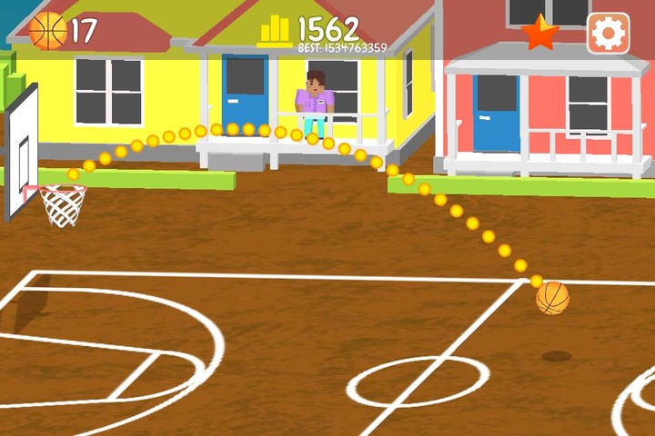 Basketball Hoops Challenge screenshot image 3_Popularmodapk.com