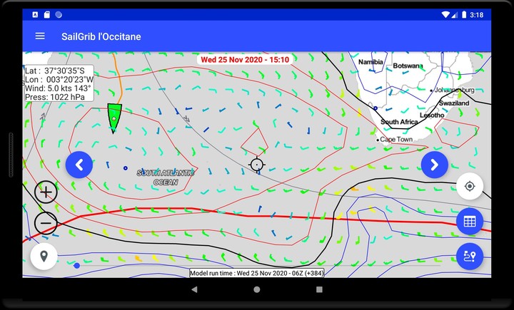 SailGrib for Virtual Regatta screenshot image 9_Popularmodapk.com