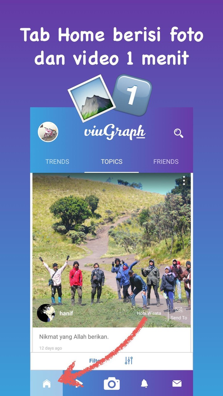 viuGraph – social media that share common interest screenshot image 8_Popularmodapk.com