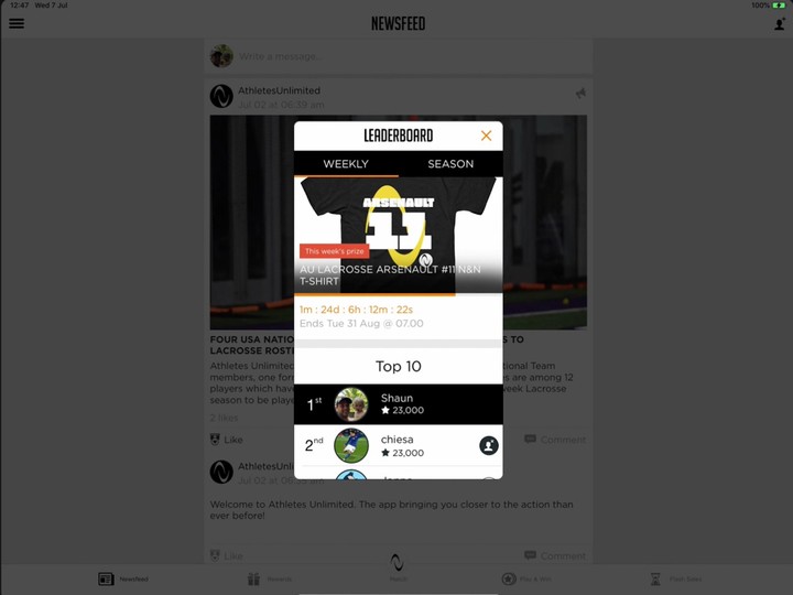 Athletes Unlimited screenshot image 6_Popularmodapk.com
