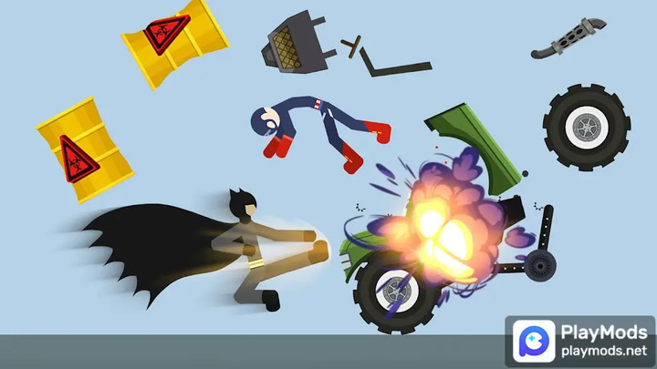 Stickman Break Ragdoll Bone<span>(Unlimited money)</span> screenshot image 6_Popularmodapk.com