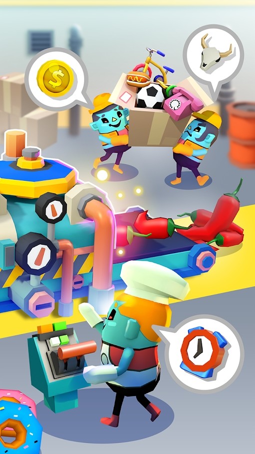 Idle Super Factory (Unlimited Gold) screenshot image 1_Popularmodapk.com