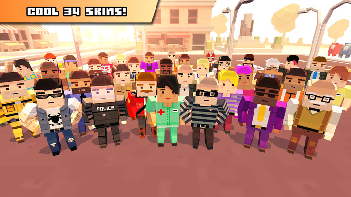 Blocky Car Racer - racing game screenshot image 11_Popularmodapk.com