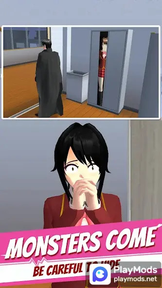 SAKURA High School Hide & Seek<span>(Get reward without ads)</span> screenshot image 2_Popularmodapk.com