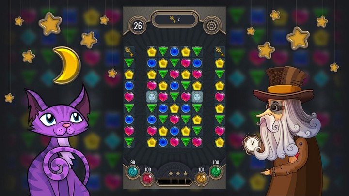Alchemix - match 3 with story screenshot image 3_Popularmodapk.com