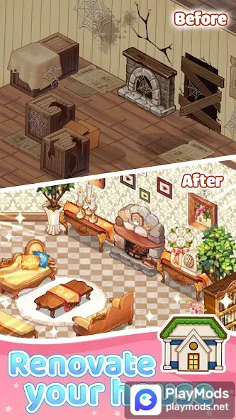 Kawaii Decor: Renovate<span>(unlimited money)</span> screenshot image 3_Popularmodapk.com