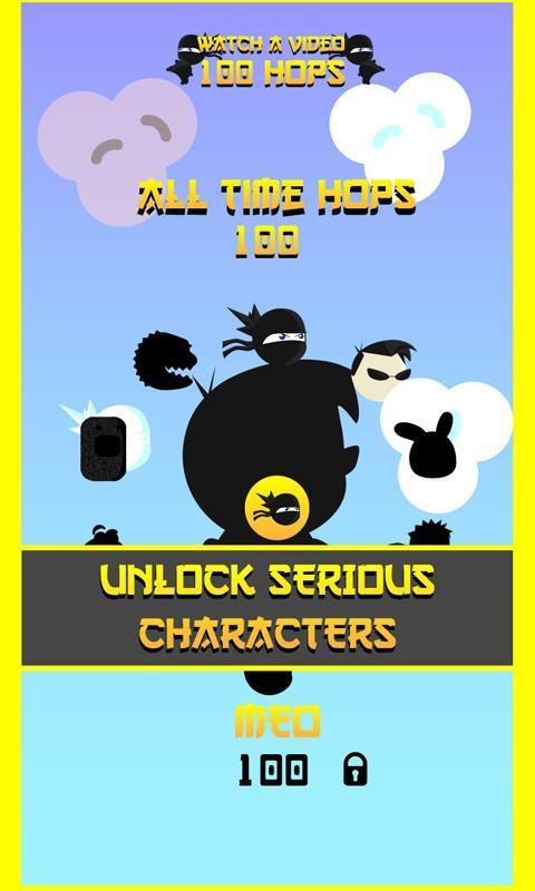 Hop Hop Ninja! screenshot image 4_Popularmodapk.com