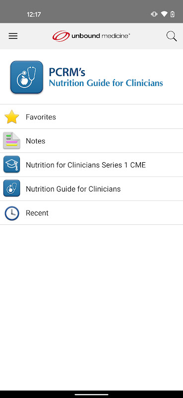 Nutrition Guide for Clinicians screenshot image 6_Popularmodapk.com