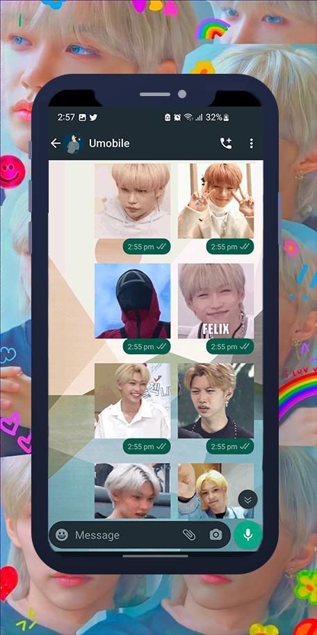 Felix SKZ Animated WASticker screenshot image 6_Popularmodapk.com