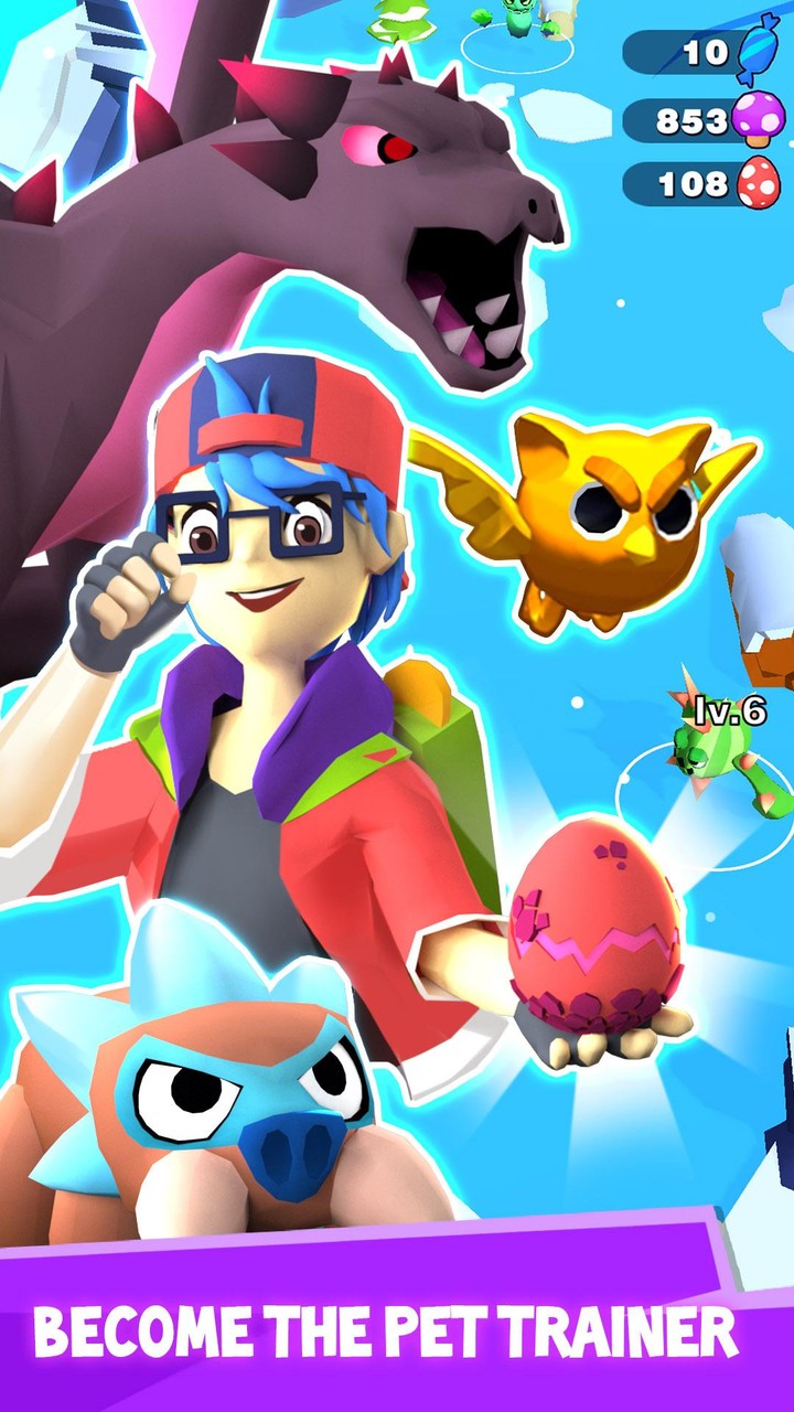 Monster Pocket: Run & Building screenshot image 2_Popularmodapk.com