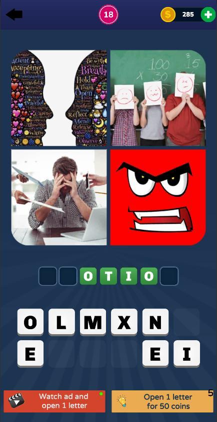 4 Pics 1 Word Quiz 2023 screenshot image 1_Popularmodapk.com