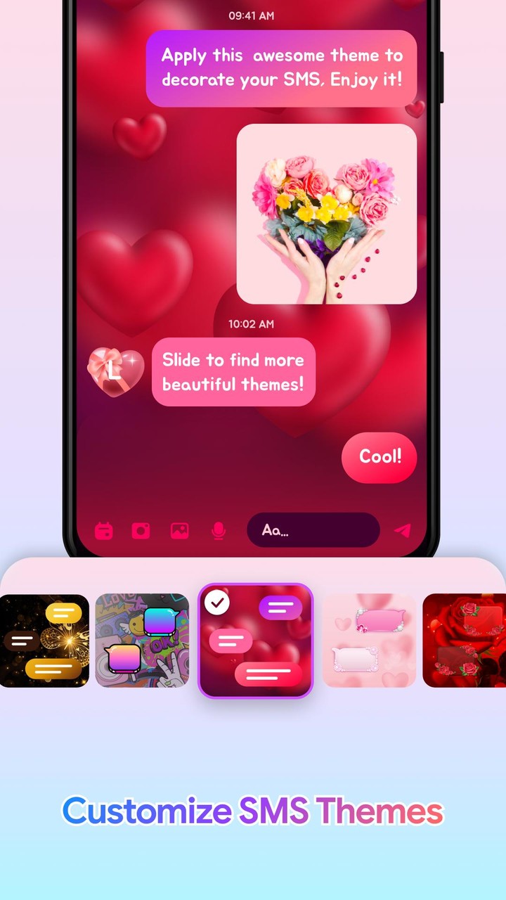 Messenger SMS : Emoji, Font screenshot image 9_Popularmodapk.com