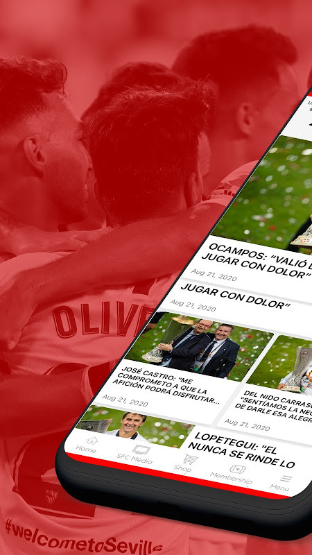 Sevilla FC - Official App screenshot image 3_Popularmodapk.com