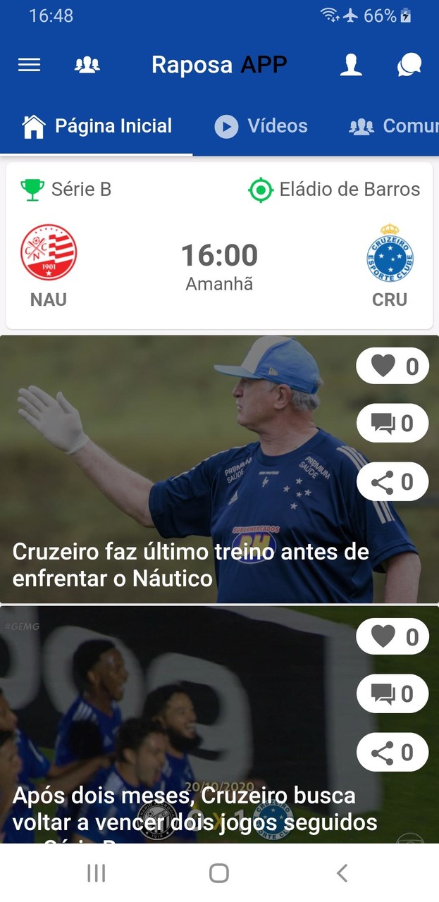 Cruzeirão FANS - Jogos Ao Vivo screenshot image 1_Popularmodapk.com