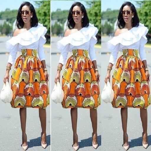 Ankara Short Skirt and Blouse screenshot image 7_Popularmodapk.com