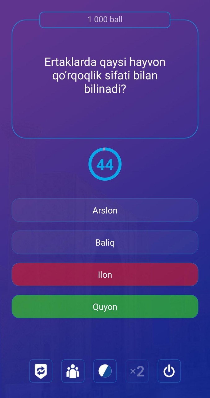 Uzbek Viktorina 2020 - 100 Mil screenshot image 3_Popularmodapk.com