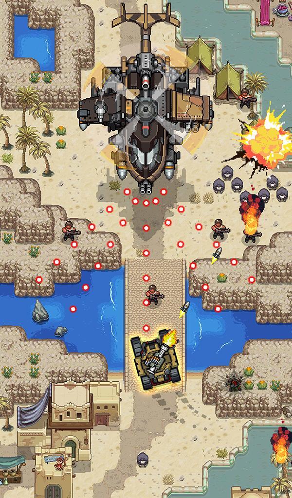 Jackal Army: Retro Shooting screenshot image 3_Popularmodapk.com