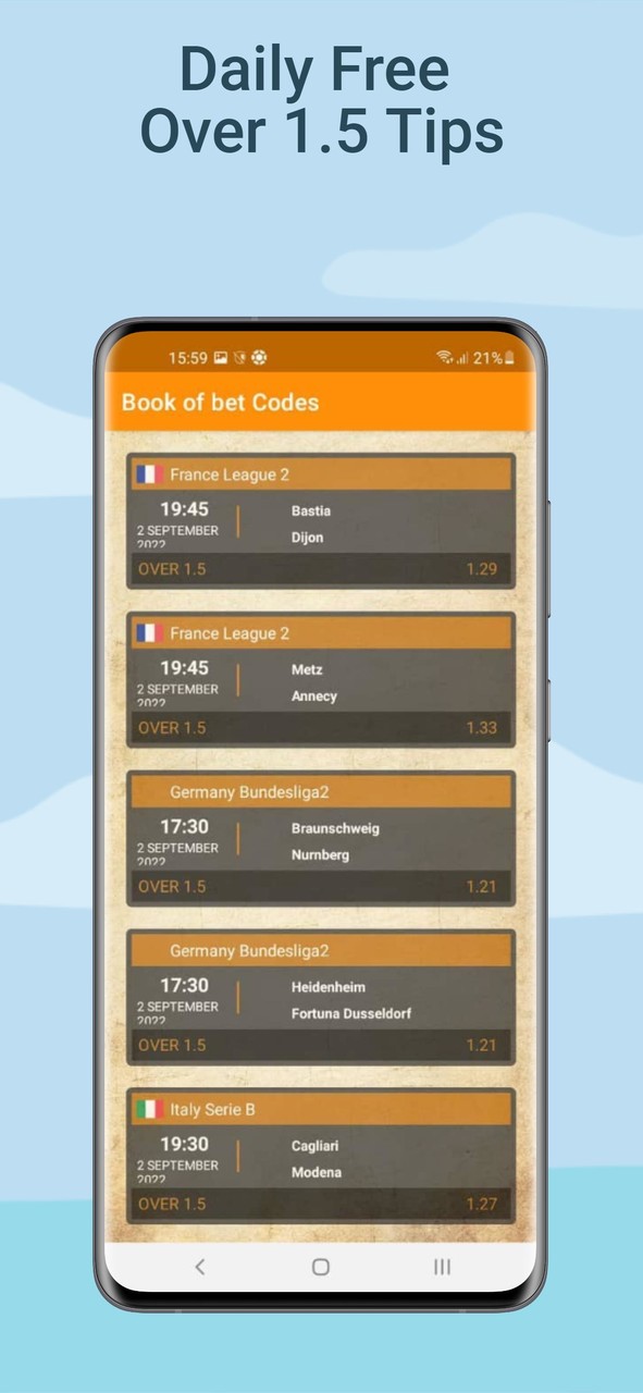 Book Of Bet Codes screenshot image 3_Popularmodapk.com