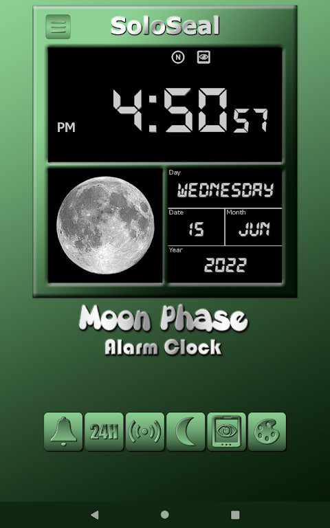 Moon Phase Alarm Clock screenshot image 10_Popularmodapk.com
