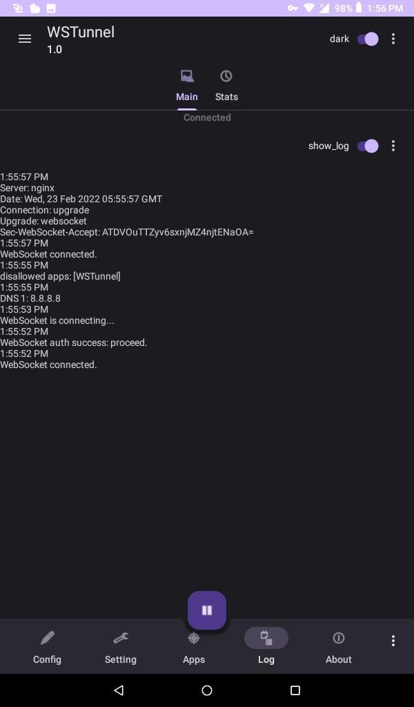 WSTunnel screenshot image 9_Popularmodapk.com